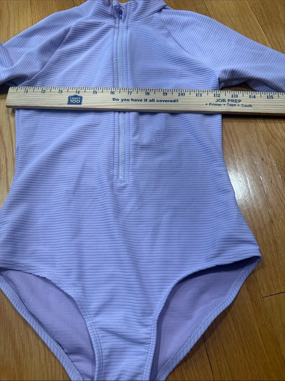 Gap kids long sleeve one piece swimsuit size large .